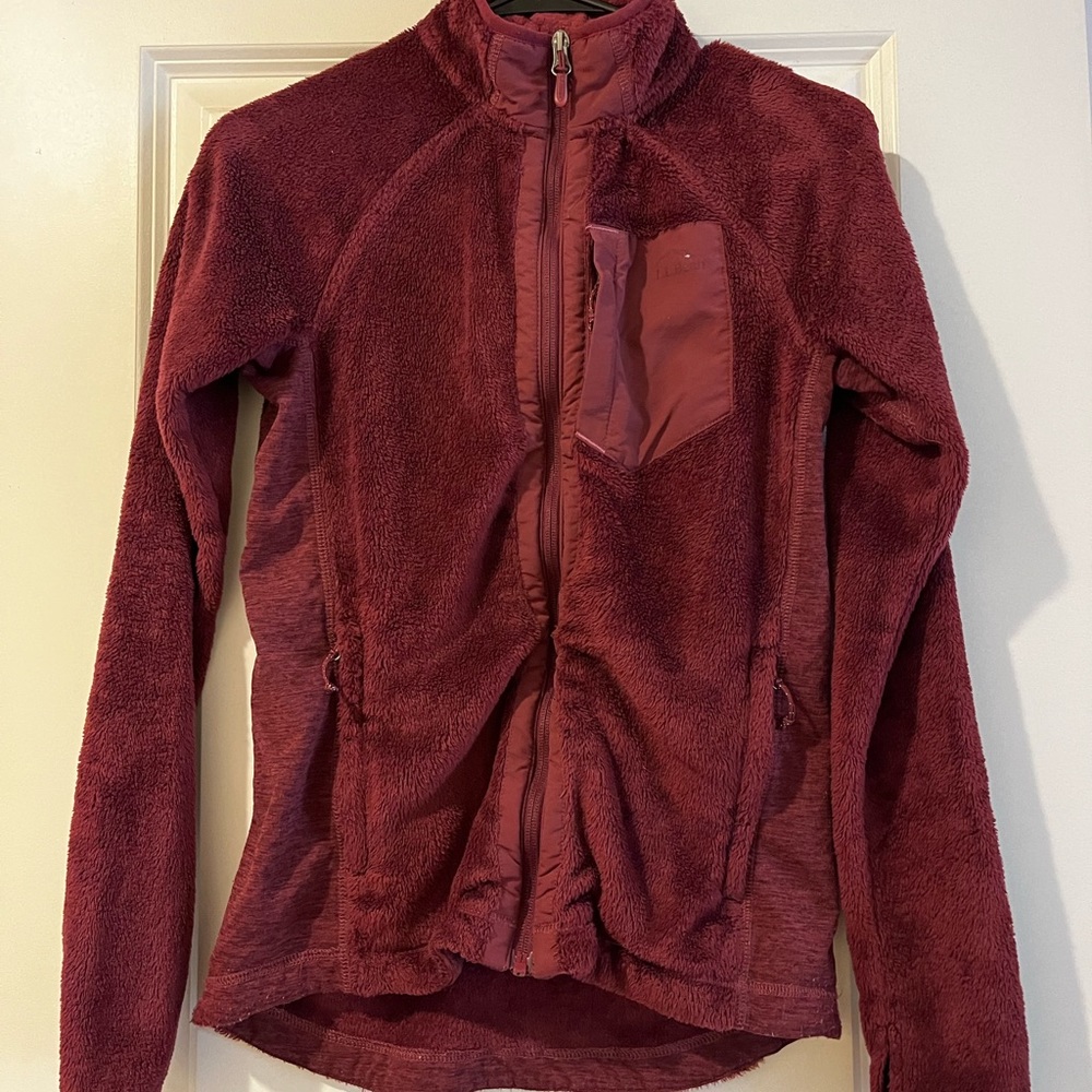 LL Bean adventure hybrid fleece jacket
